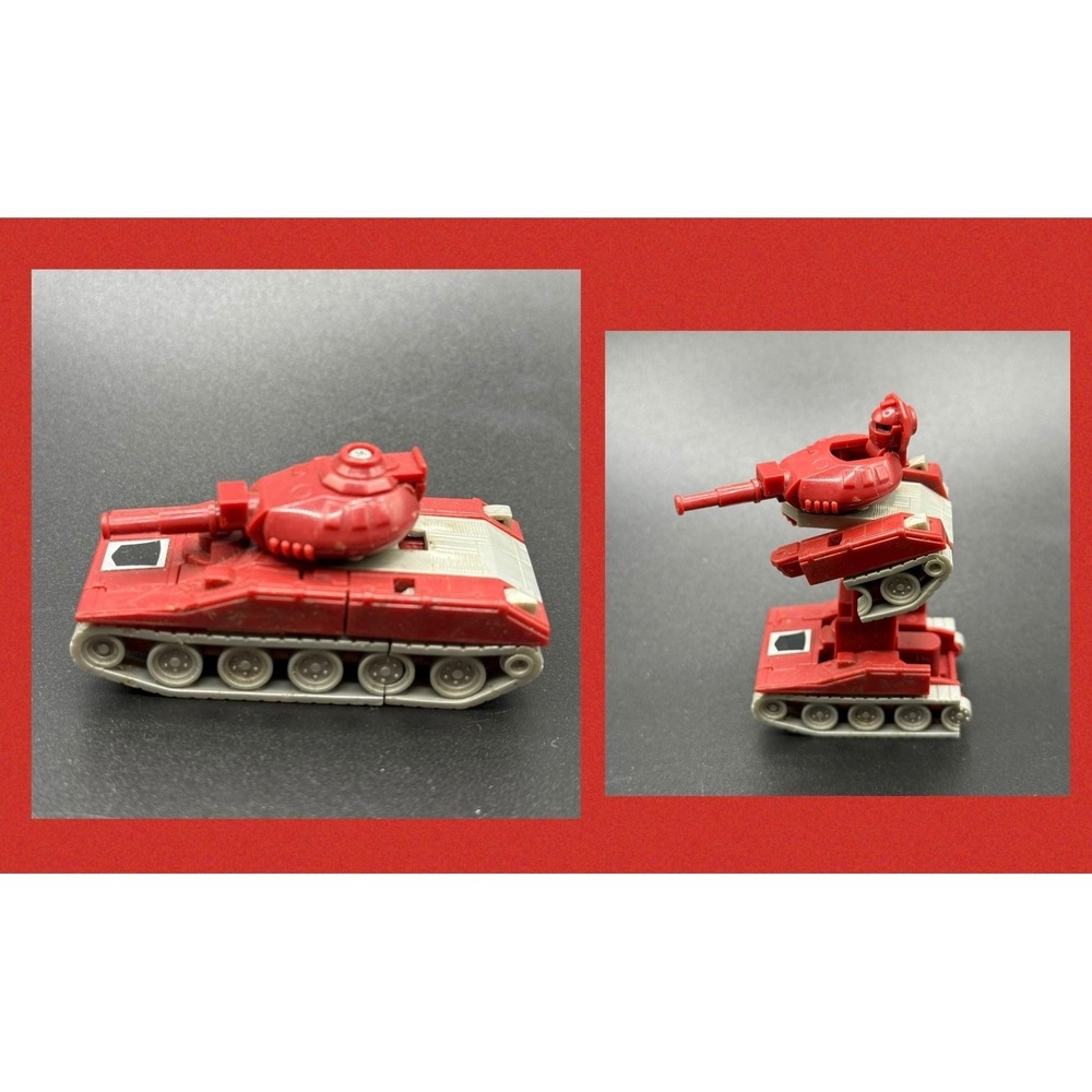 Vintage 1984 Transformers G1 Warpath Mini Tank Vehicle